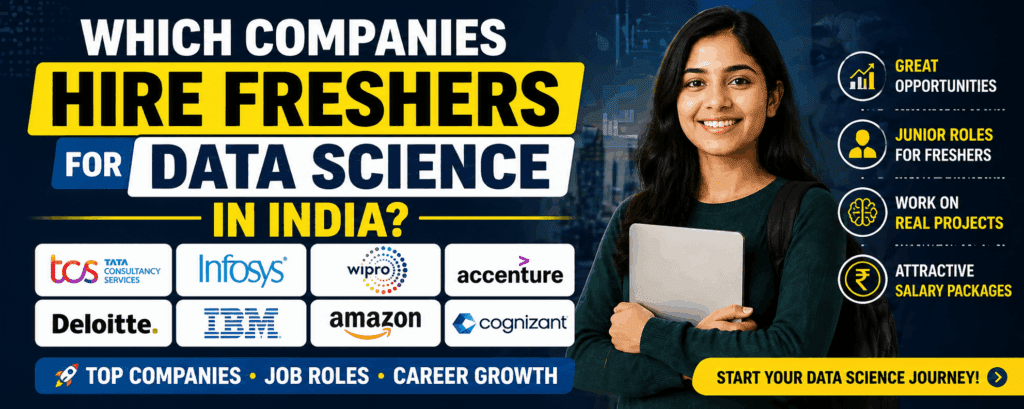 Companies Hire Freshers Data Science India Top Recruiters in 2026