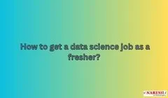 Illustration showing tips on how freshers can get a data science job and start a career in data science.